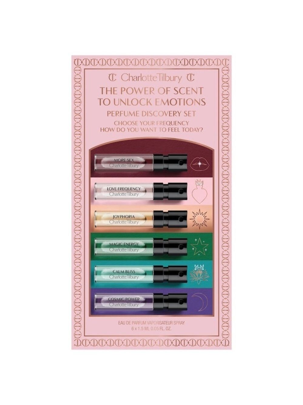 Charlotte Tilbury 
Scents That Make You Feel  Discovery Set
